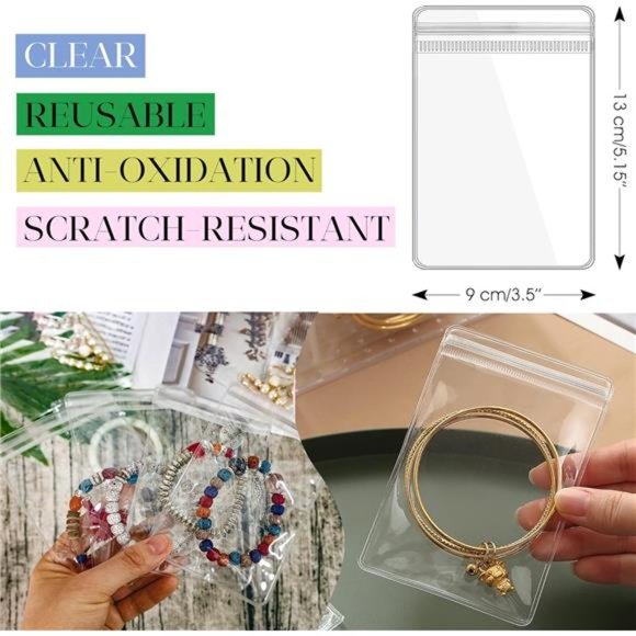 Bracelet Holder Travel Jewelry Organizer Case Transparent Jewelry Storage - Picture 4 of 7